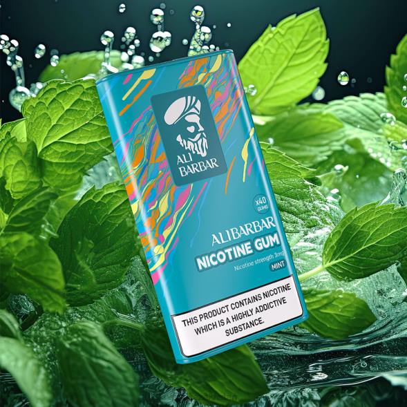 E-Liquid Vape PTNN99 Alibarbar Nicotine Gum Cola