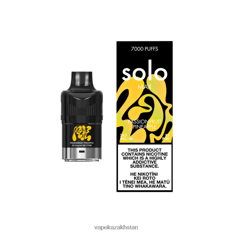 Vape Kazakhstan 0H8LRX81 Solo MAX Pod Passionfruit Pineapple