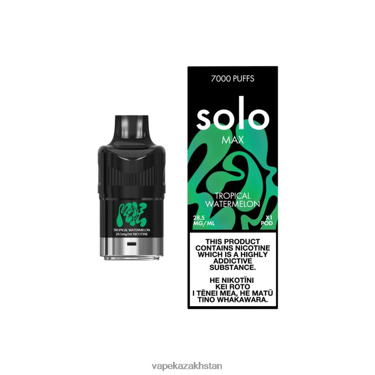 Vape Smoke 0H8LRX82 Solo MAX Pod Tropical Watermelon
