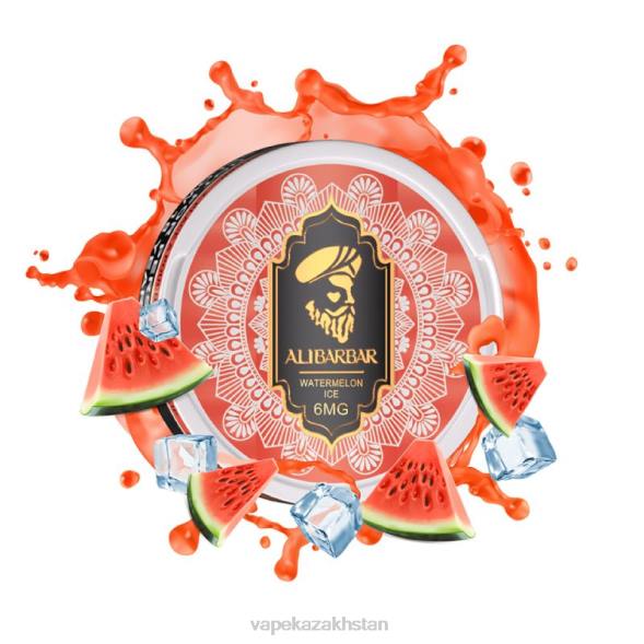 E-Liquid Vape PTNN94 Alibarbar Nicotine Pouches Watermelon Ice