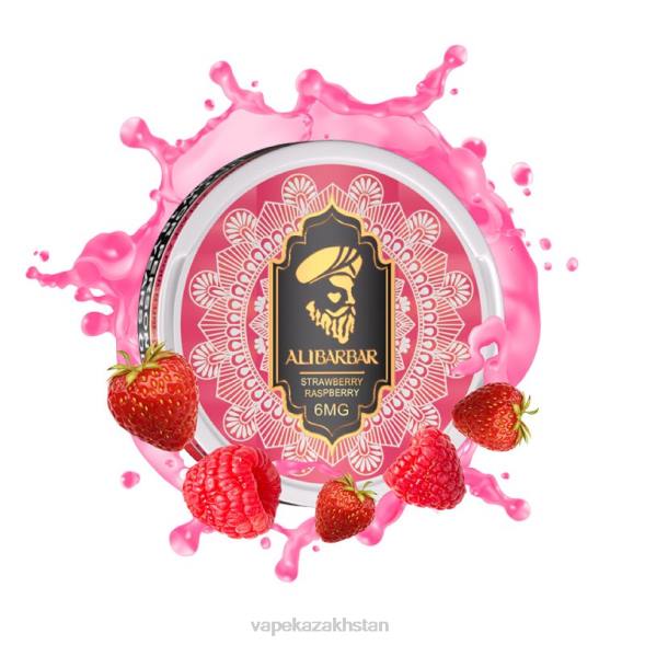 Vape Smoke PTNN92 Alibarbar Nicotine Pouches Strawberry Raspberry