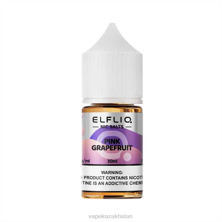 ELFBAR ELFLIQ nic salt 30ml PINK GRAPEFRUIT PTB024 E-Liquid Vape
