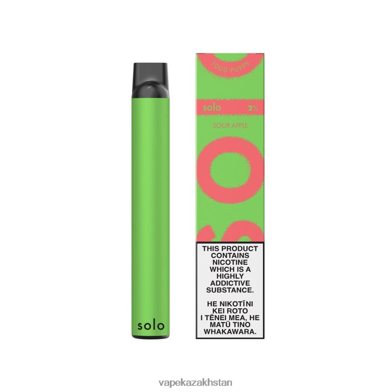 Disposable Vape Kazakhstan 0H8LRX5 Solo Disposable Vape Sour Apple