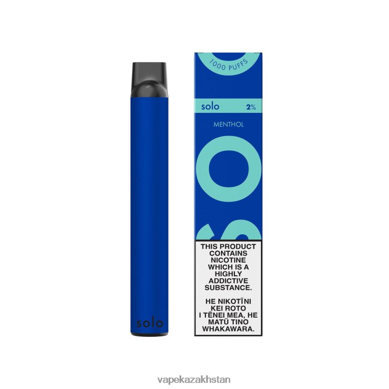 Vape Shop Astana 0H8LRX8 Solo Disposable Vape Menthol