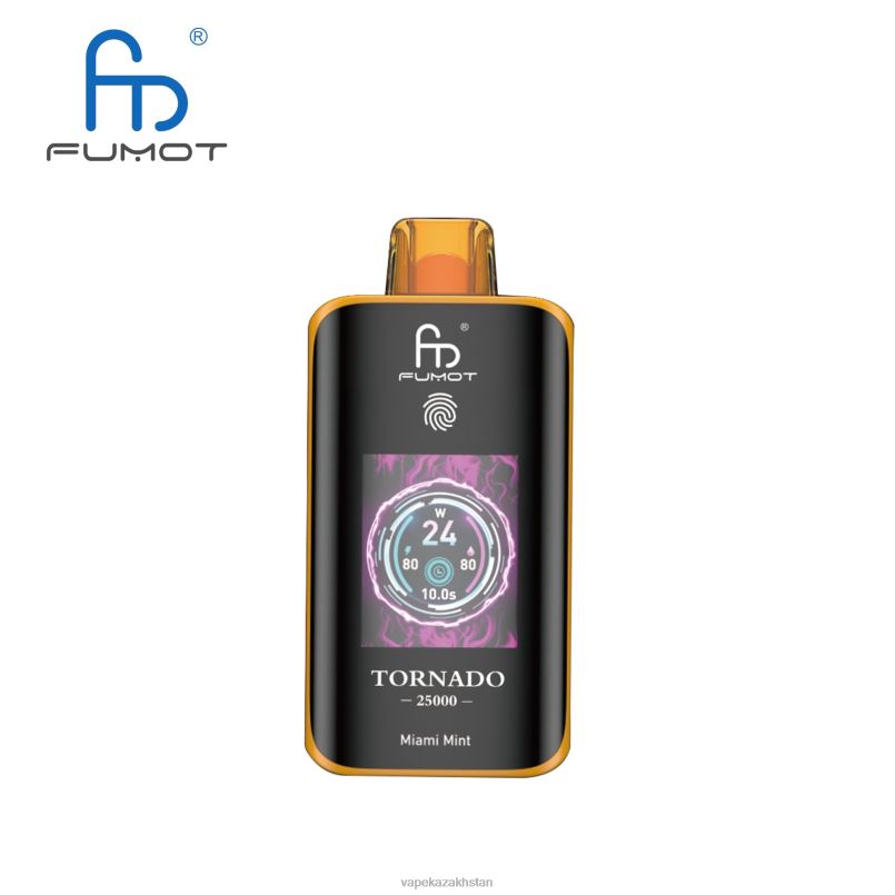 Fumot Tornado 25000 Disposable Vape Miami Mint 46XHJ8 Vape Shop Astana