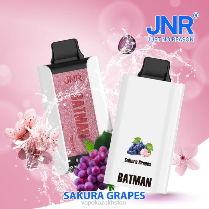 Disposable Vape Kazakhstan H06V85 JNR BATMAN 11000 Sakura Grapes