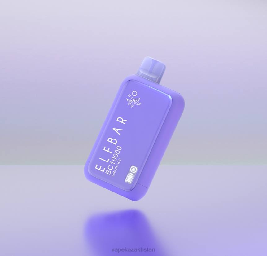 ELFBAR BC10000 Disposable Vape Dinmol Edition 88VP21 vape kazakhstan Grape Ice