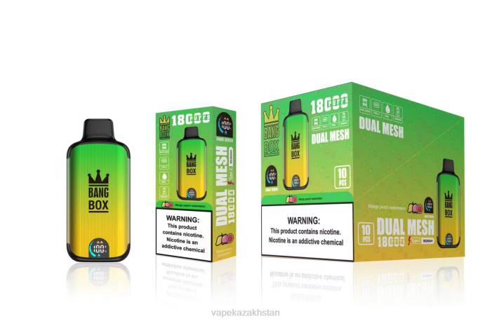 E-Liquid Vape 68ZL89 Bang Box 18000 puffs Mango Peach Watermelon