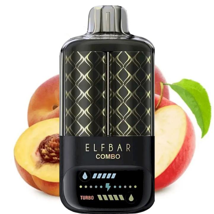E-Liquid Vape FL4L4 Elf Bar Combo 25000 Apple & Juicy Peach