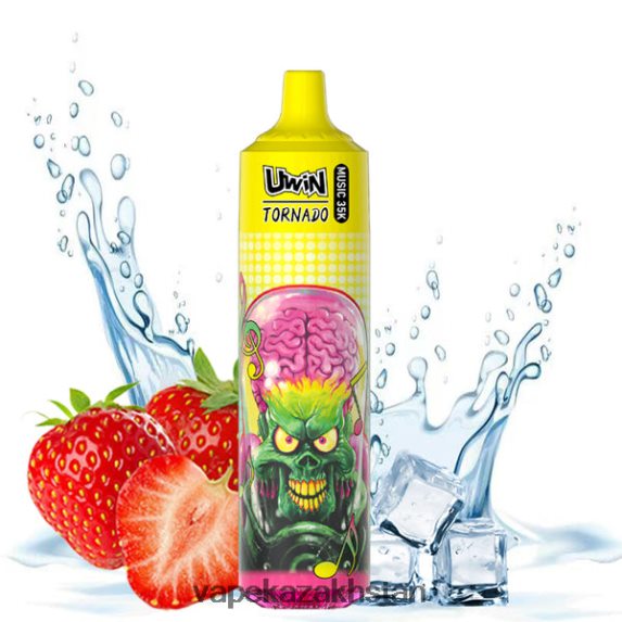 E-Liquid Vape P48PTL24 UWIN CRYSTAL 35K DISPOSABLE VAPE Strawberry Ice