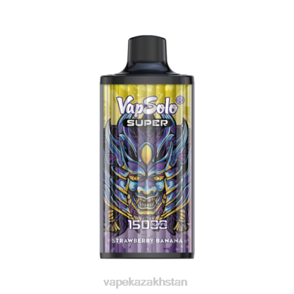 E-Liquid Vape PTNN134 Vapsolo SUPER Disposable Vape Strawberry Banana