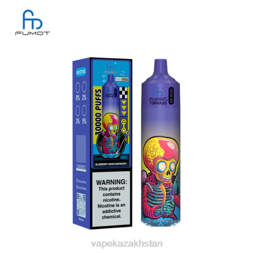 Fumot Tornado 30K Music Blueberry Sour Raspberry 44P26 Vape Kazakhstan