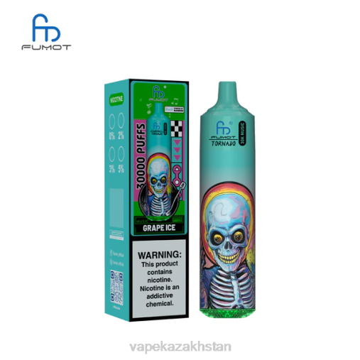 Fumot Tornado 30K Music Grape Ice 44P213 Vape Shop Astana