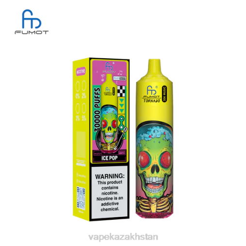 Fumot Tornado 30K Music Ice Pop 44P215 Disposable Vape Kazakhstan