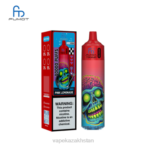 Fumot Tornado 30K Music Pink Lemonade 44P223 Vape Shop Astana