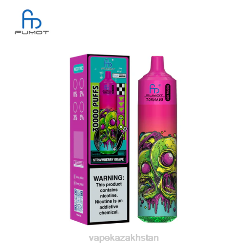 Fumot Tornado 30K Music Strawberry Grape 44P227 Vape Smoke