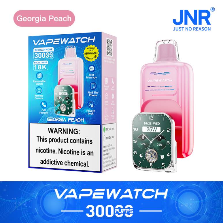 JNR Vape Watch Z4NJ3 Georgia Peach vape shop astana e-liquid