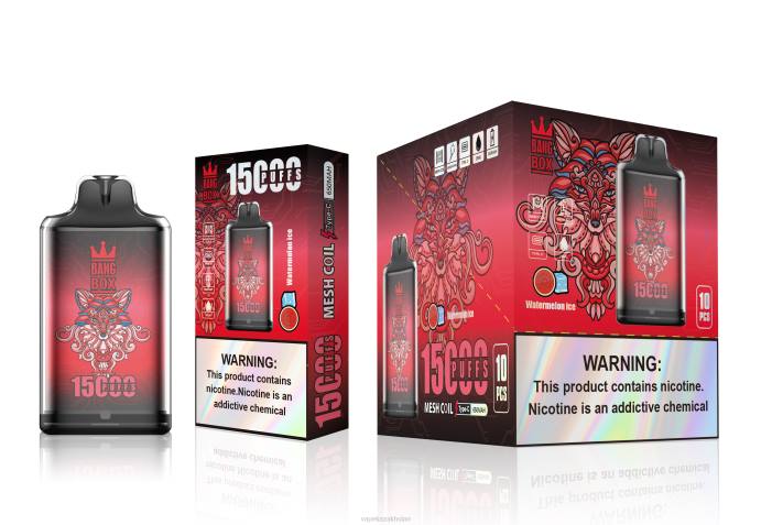 Vape Kazakhstan 68ZL106 Bang Box S1-15000 Puffs Watermelon Ice