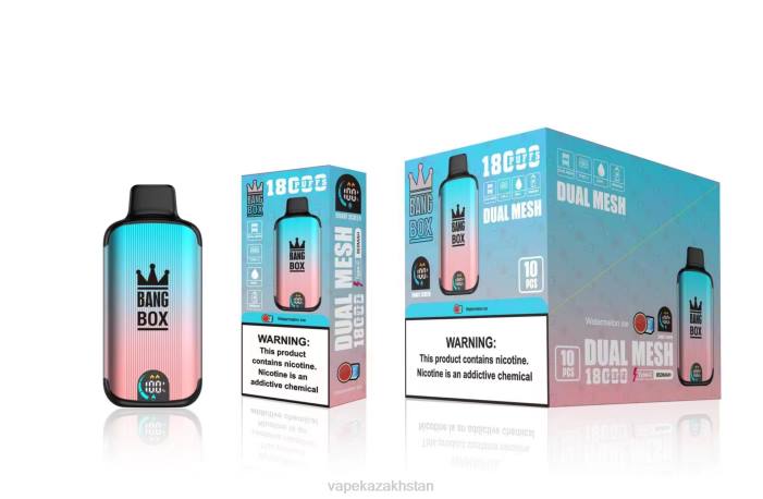 Vape Kazakhstan 68ZL96 Bang Box 18000 puffs Watermelon Ice