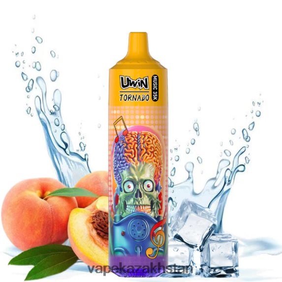Vape Kazakhstan P48PTL31 UWIN CRYSTAL 35K DISPOSABLE VAPE Summer Peach Ice
