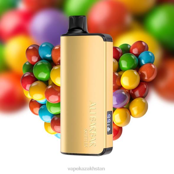 Vape Kazakhstan PTNN41 Alibarbar Ingot 20000 Disposable Vape Rainbow Candy
