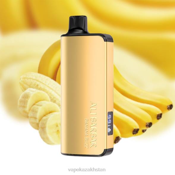 Vape Kazakhstan PTNN46 Alibarbar Ingot 20000 Disposable Vape Banana Buzz