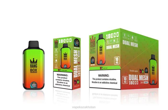 Vape Shop Astana 68ZL93 Bang Box 18000 puffs Double Apple