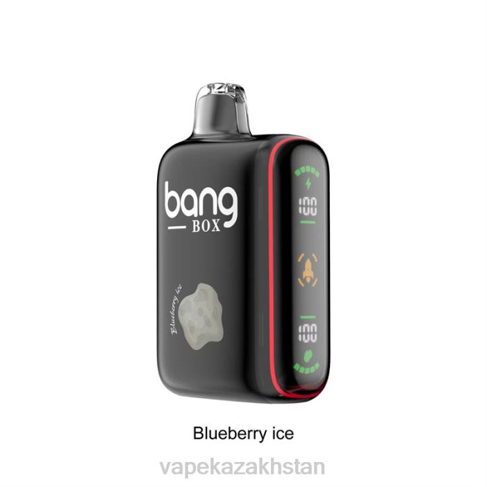 Vape Smoke 68ZL32 Bang Box 9000-18000 Puffs Intelligent Power Display Blueberry Ice