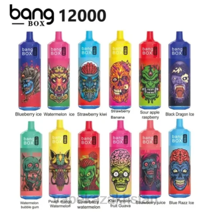 Vape Smoke 68ZL37 Bang Box 12000 Puffs RGB Light Disposable