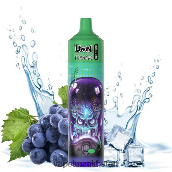 Vape Smoke P48PTL17 UWIN CRYSTAL 35K DISPOSABLE VAPE Grape Ice