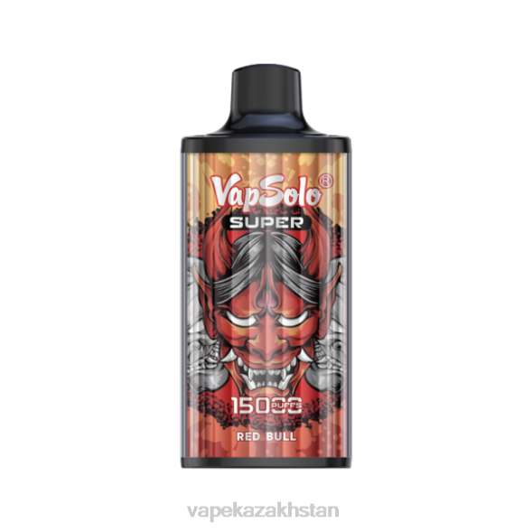 Vape Smoke PTNN132 Vapsolo SUPER Disposable Vape Red Bull