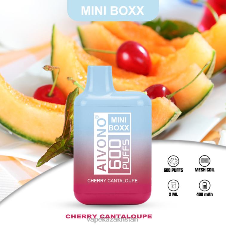 E-Liquid Vape 6080B239 Aivono AIM MINI BOXX 600 Cherry Cantaloupe