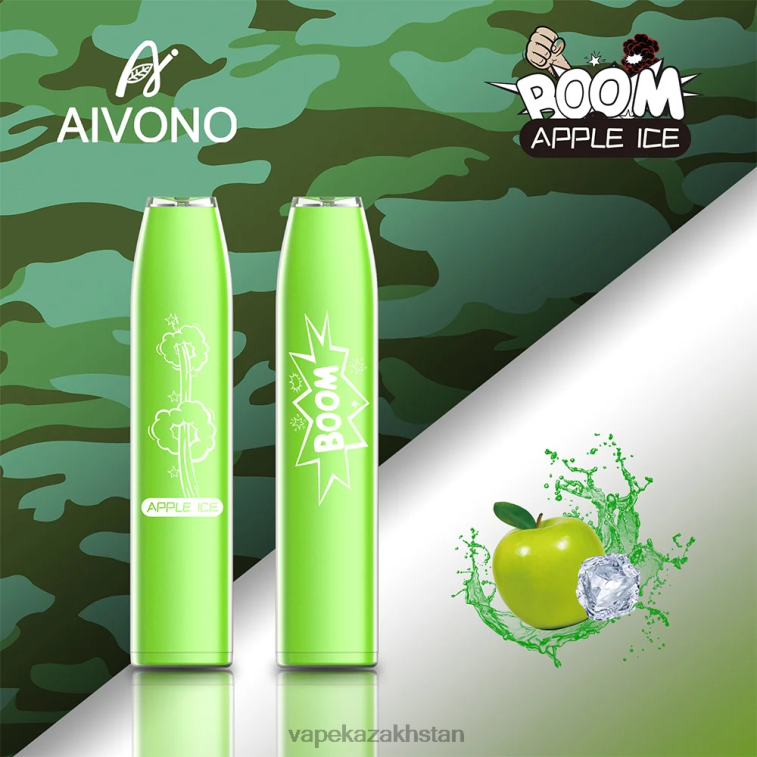 E-Liquid Vape 6080B354 Aivono AIM BOOM 600 Apple Ice