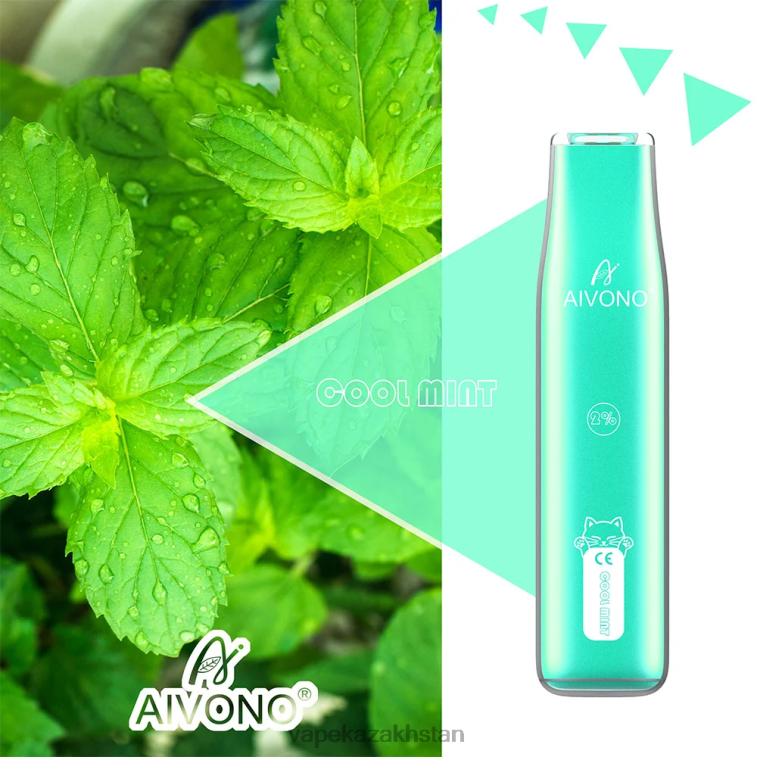 Vape Kazakhstan 6080B336 Aivono AIM CAT 400 Cool Mint