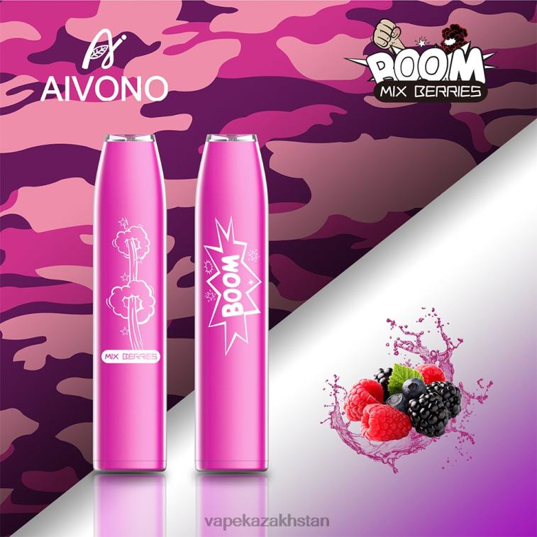 Vape Kazakhstan 6080B361 Aivono AIM BOOM 600 Mixed Berries
