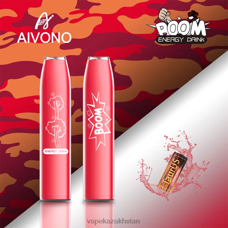 Vape Shop Astana 6080B358 Aivono AIM BOOM 600 Energy Drink