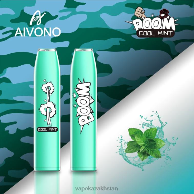 Vape Smoke 6080B357 Aivono AIM BOOM 600 Cool Mint