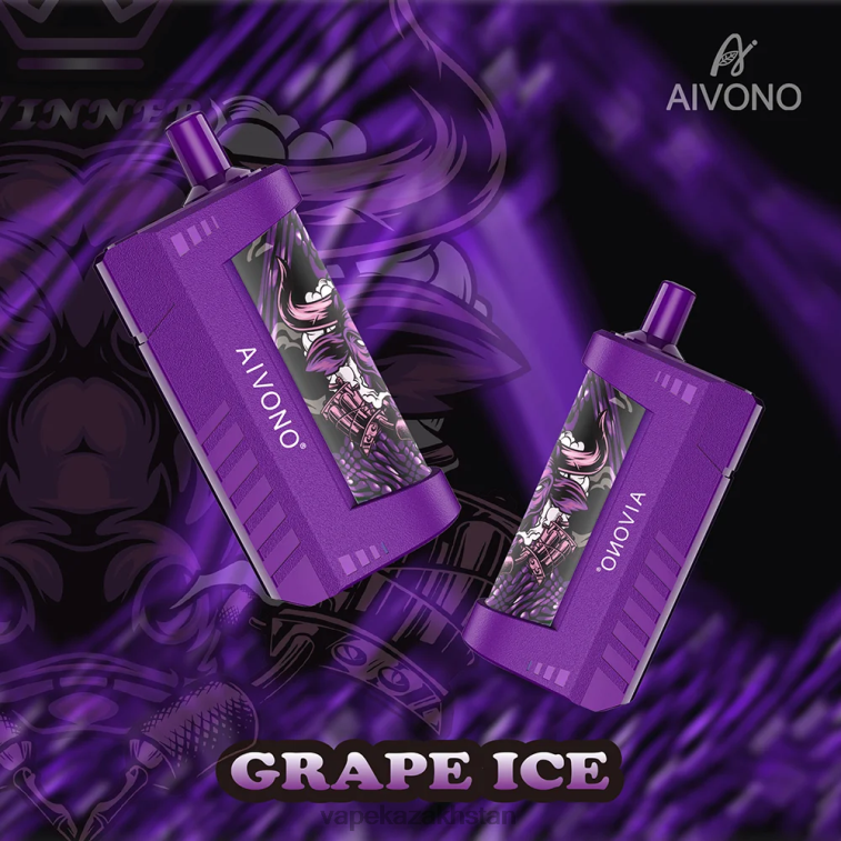 Disposable Vape Kazakhstan 6080B125 Aivono AIM WINNER 5000 Grape Ice