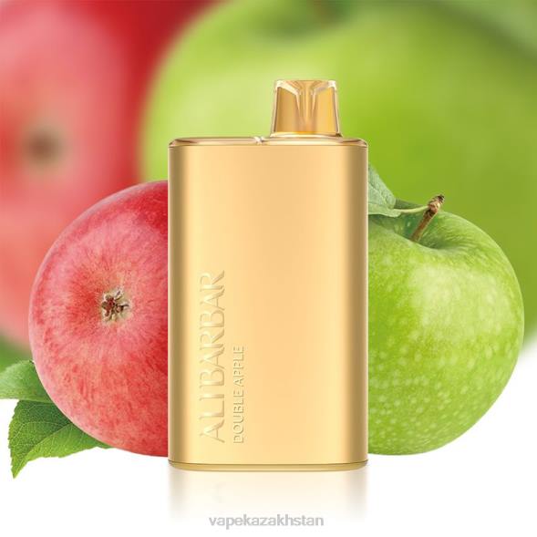 Disposable Vape Kazakhstan PTNN5 Alibarbar Rich 8000 Disposable Vape Double Apple