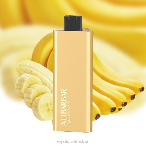 Disposable Vape Kazakhstan PTNN65 Alibarbar Pandora 7000 Disposable Vape Banana Buzz