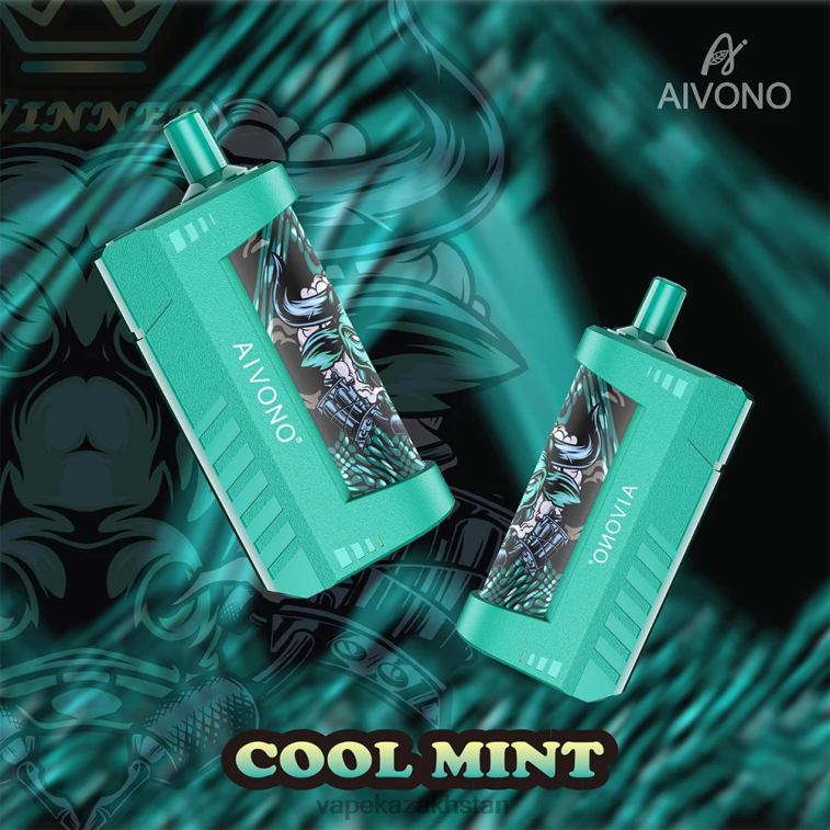 E-Liquid Vape 6080B124 Aivono AIM WINNER 5000 Cool Mint