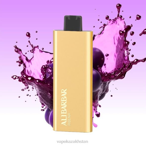 Vape Kazakhstan PTNN61 Alibarbar Pandora 7000 Disposable Vape Ribena