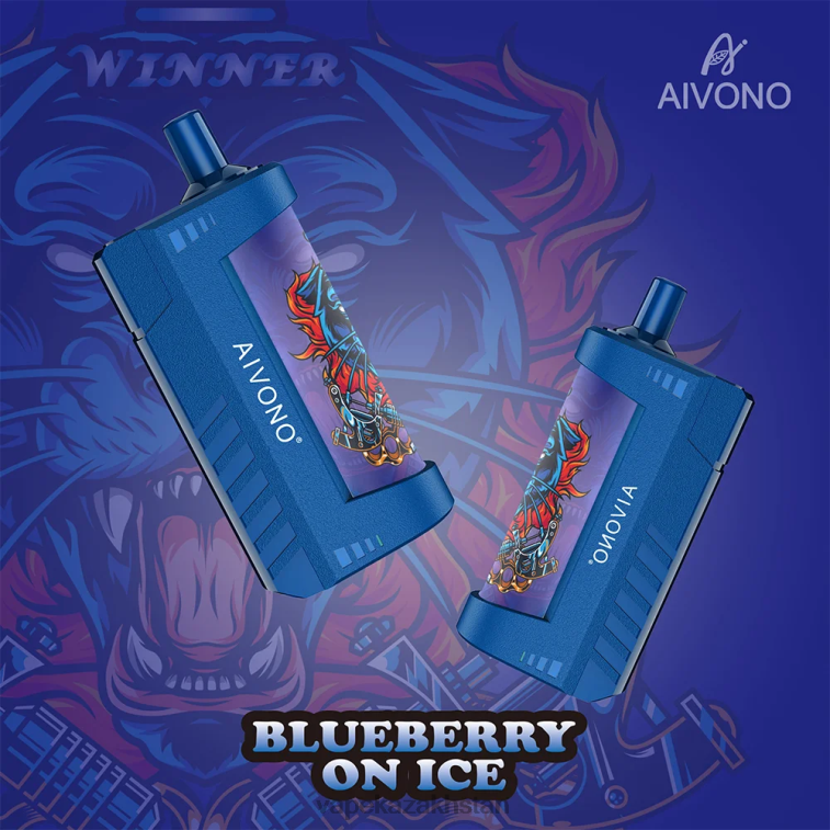 Vape Shop Astana 6080B123 Aivono AIM WINNER 5000 Blueberry On Ice