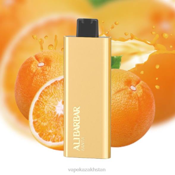 Vape Smoke PTNN52 Alibarbar Pandora 7000 Disposable Vape California Sunset