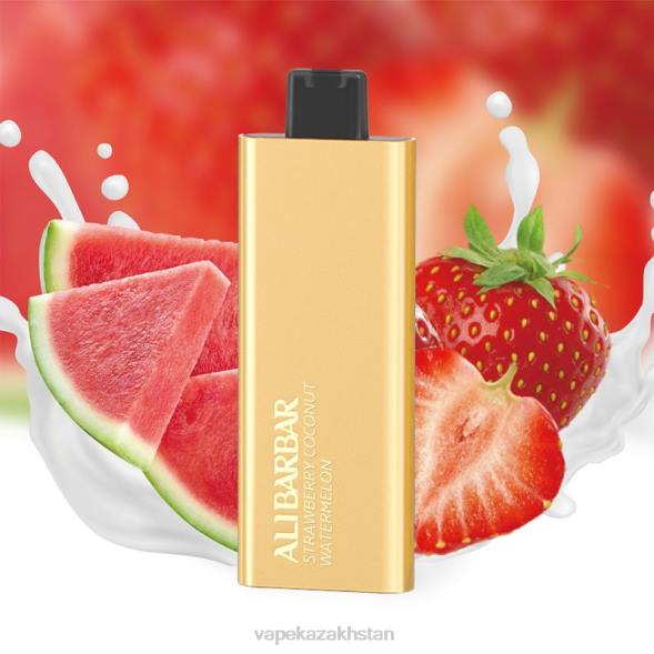 Vape Smoke PTNN62 Alibarbar Pandora 7000 Disposable Vape Strawberry Coconut Watermelon