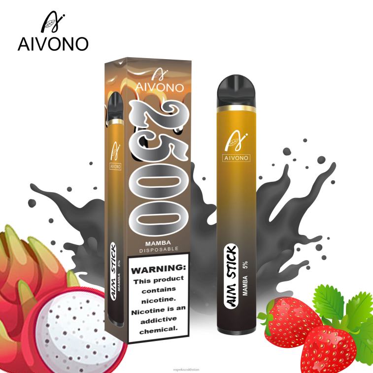 Disposable Vape Kazakhstan 6080B150 Aivono AIM STICK 2500 Mamba
