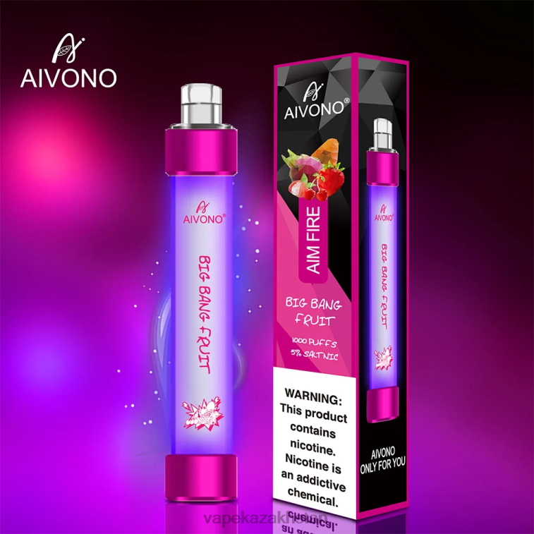 Disposable Vape Kazakhstan 6080B325 Aivono AIM FIRE 1000 Big Bang Fruit