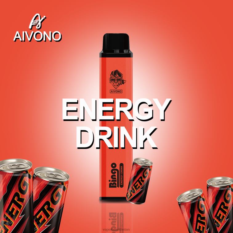 Vape Kazakhstan 6080B141 Aivono AIM BINGO 4000 Energy Drink