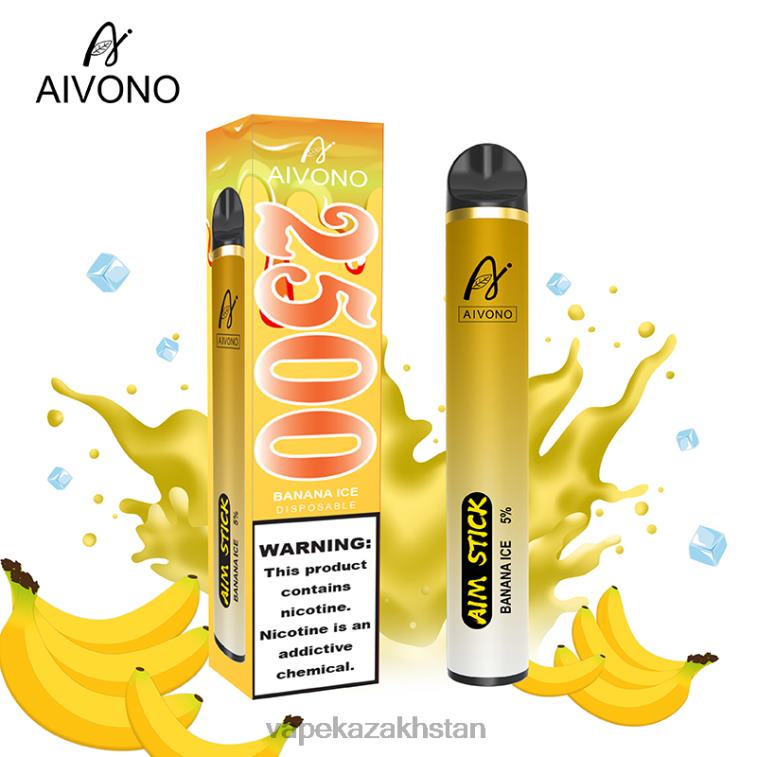 Vape Kazakhstan 6080B151 Aivono AIM STICK 2500 Banana Ice