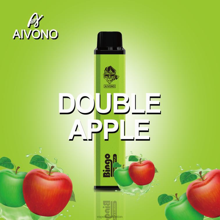 Vape Shop Astana 6080B138 Aivono AIM BINGO 4000 Double Apple